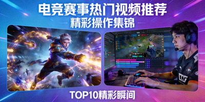 电竞赛事热门视频推荐精彩操作集锦